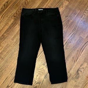 Sonoma Black Jean Capris - 14